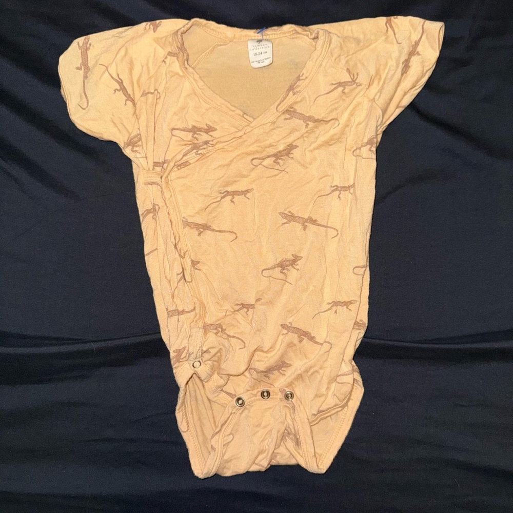 Kate Quinn Bamboo Lizard Print Top